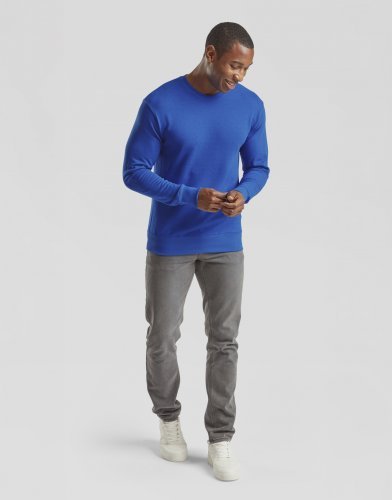 Felpa leggera a girocollo Set-In