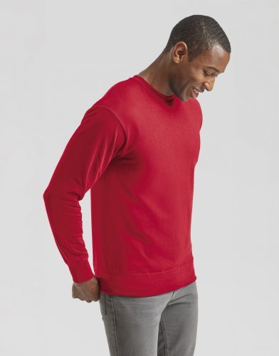 Felpa leggera a girocollo Set-In