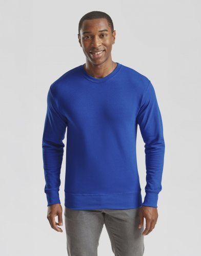 Felpa leggera a girocollo Set-In