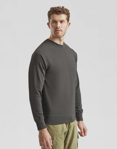 Felpa leggera a girocollo Set-In