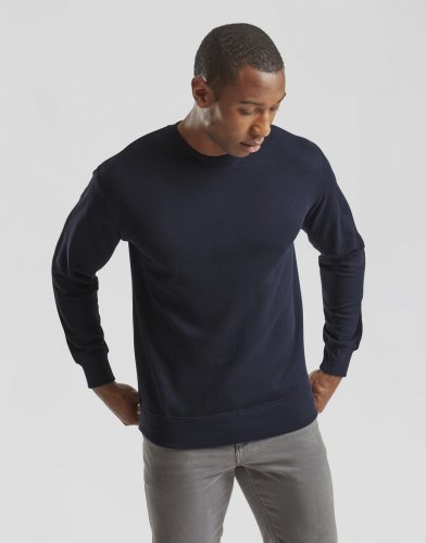 Felpa leggera a girocollo Set-In