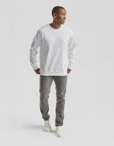 Felpa leggera a girocollo Set-In