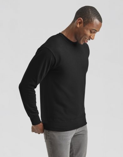 Felpa leggera a girocollo Set-In