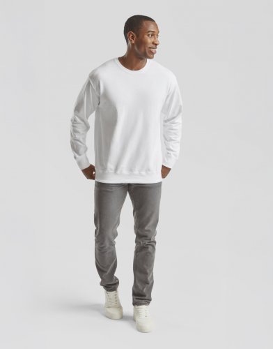 Felpa leggera a girocollo Set-In