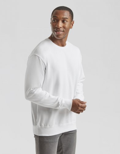 Felpa leggera a girocollo Set-In