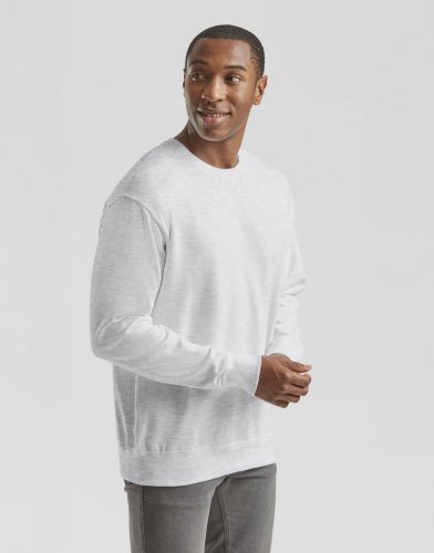 Felpa leggera a girocollo Set-In