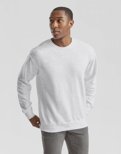 Felpa leggera a girocollo Set-In