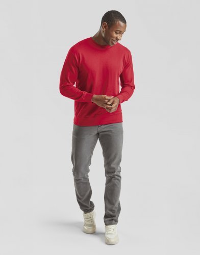 Felpa leggera a girocollo Set-In