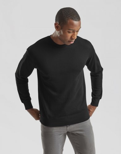 Felpa leggera a girocollo Set-In