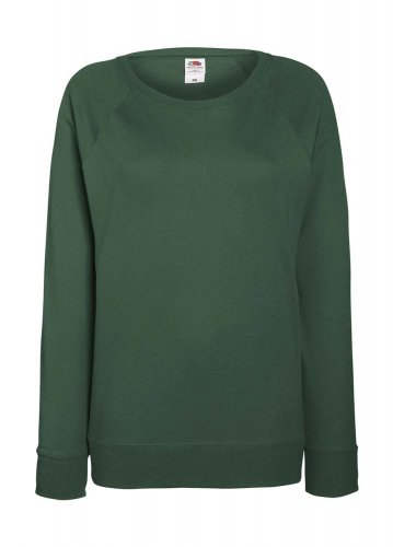 Felpa donna leggera maniche raglan