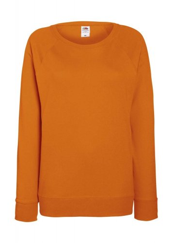 Felpa donna leggera maniche raglan