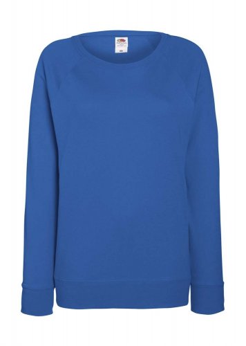 Felpa donna leggera maniche raglan