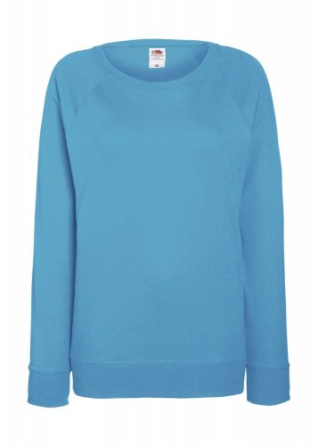 Felpa donna leggera maniche raglan