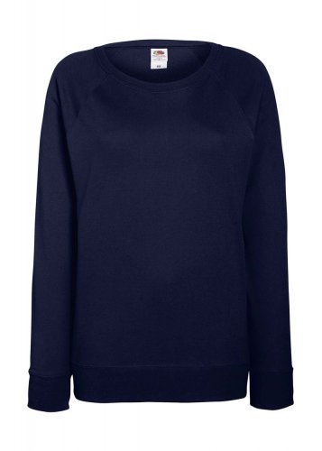 Felpa donna leggera maniche raglan