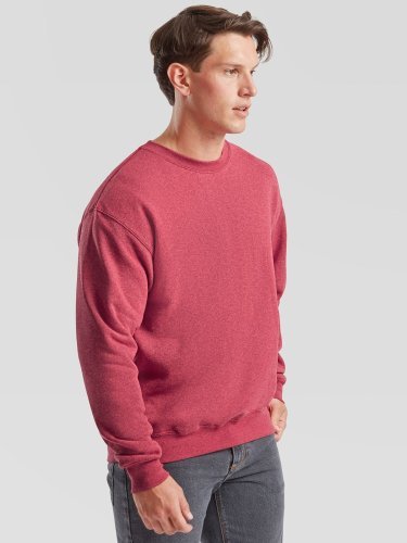 Felpa Set-In Uomo girocollo in cotone e poliestere