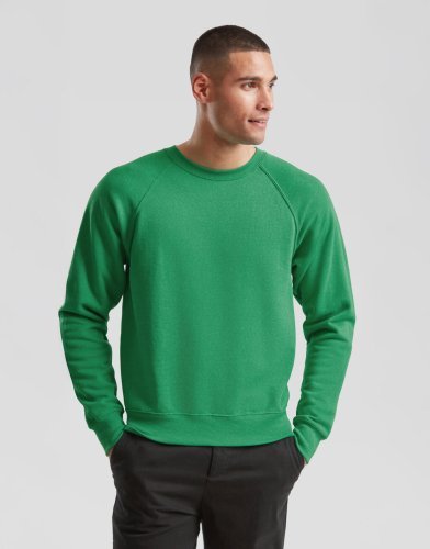 Felpa con maniche raglan