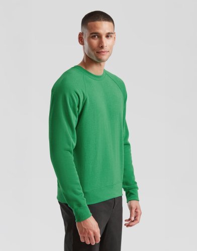 Felpa con maniche raglan