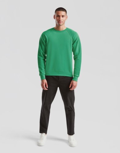 Felpa con maniche raglan