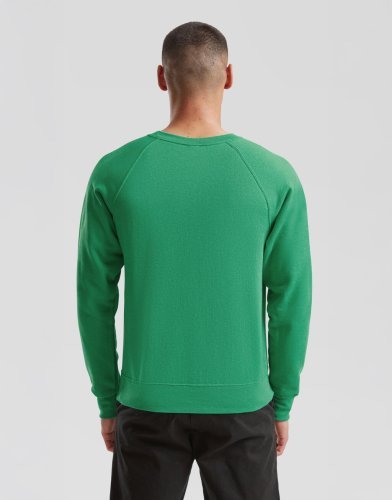Felpa con maniche raglan