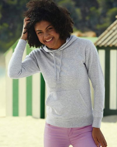 Felpa donna leggera con cappuccio Lightweight Hooded