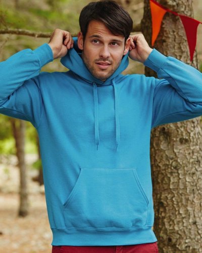 Felpa classica con cappuccio Hooded