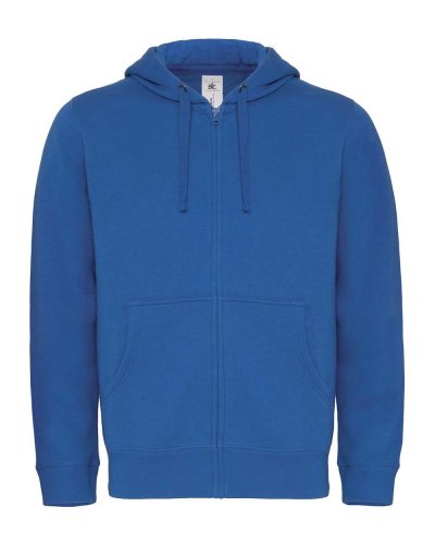 Hooded Full Zip /Men Royal Blue