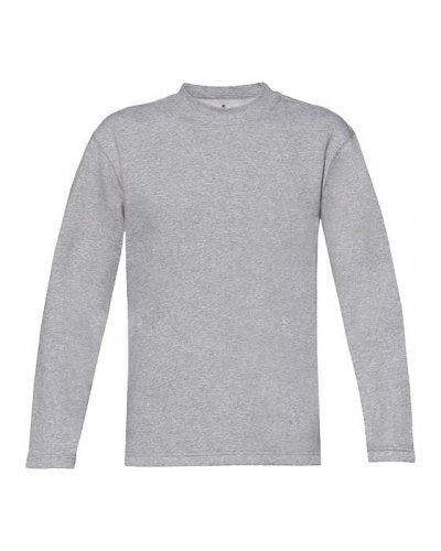 Men's open hem sweatshirt Heather Grey Fog