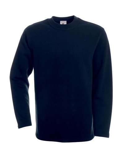 Men's open hem sweatshirt Navy