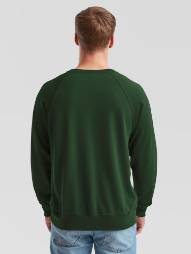 Felpa uomo leggera raglan Comfort e stile casual