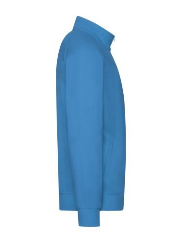 Leichte Fleecejacke mit Reißverschluss von Fruit of the Loom Raglanärmel