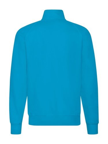 Leichte Fleecejacke mit Reißverschluss von Fruit of the Loom Raglanärmel