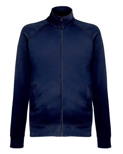 Felpa giacca leggera con zip Deep navy