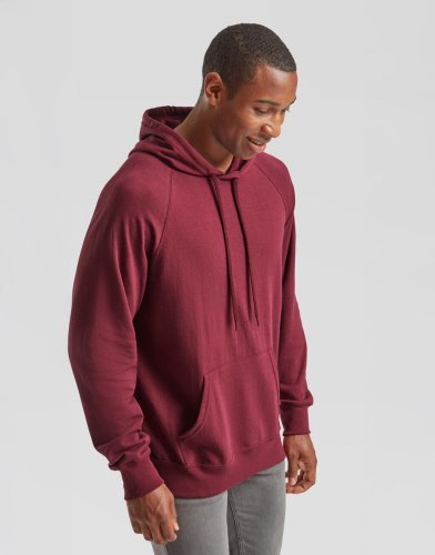 Lightweight hooded sweat