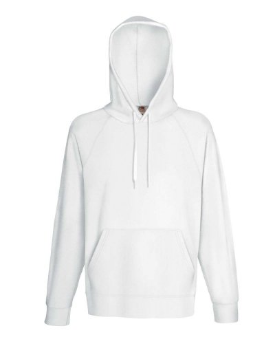 Felpa uomo leggera con cappuccio Lightweight Hooded Bianco