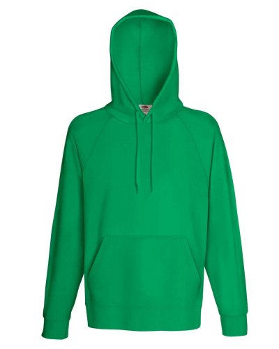 Felpa uomo leggera con cappuccio Lightweight Hooded Kelly green