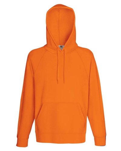 Felpa uomo leggera con cappuccio Lightweight Hooded Arancione