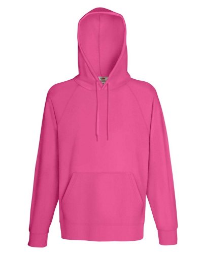 Felpa uomo leggera con cappuccio Lightweight Hooded Fucsia