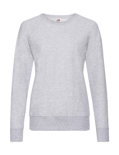 Felpa donna leggera girocollo Raglan