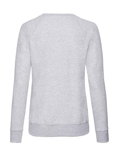 Felpa donna leggera girocollo Raglan