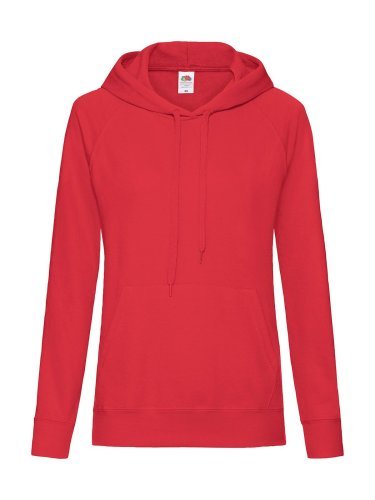 Felpa donna Fruit of the Loom leggera cappuccio