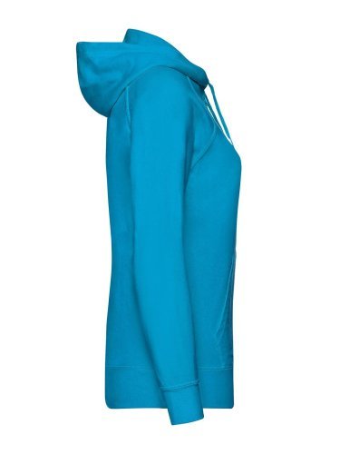Felpa Fruit of the Loom con zip, cappuccio, cotone 80%