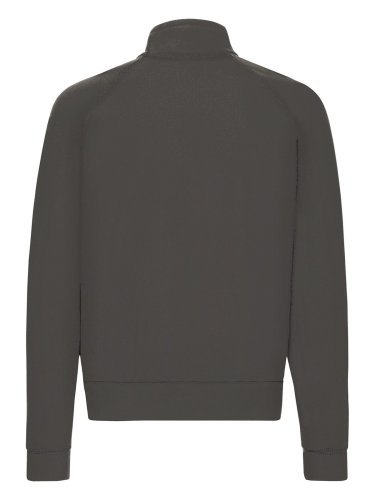 Felpa Fruit of the Loom con zip, cotone/poliestere, regular fit