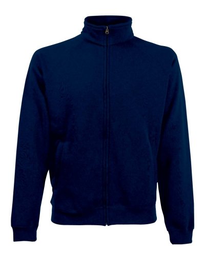 Felpa classica con cerniera intera Deep navy