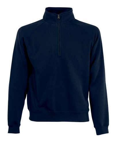 Felpa classica con 1/2 cerniera Deep navy