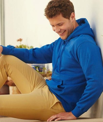 Felpa uomo premium con cappuccio