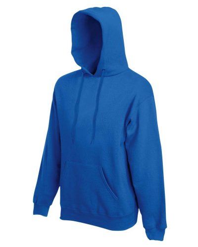 Felpa uomo premium con cappuccio Royal blue