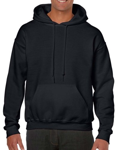 Felpa con cappuccio Heavy Blend Black