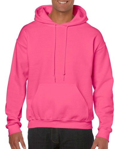 Felpa con cappuccio Heavy Blend Safety Pink