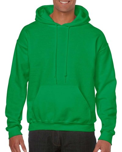 Felpa con cappuccio Heavy Blend Irish Green