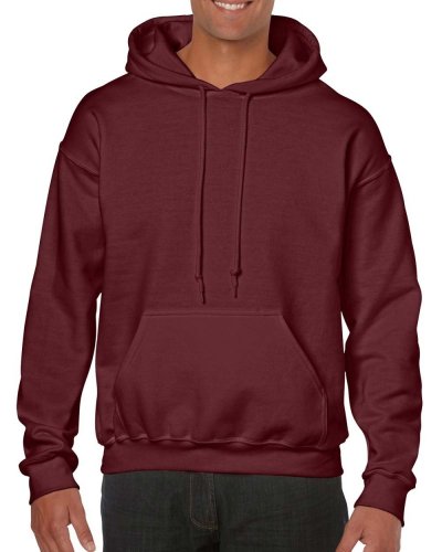 Felpa con cappuccio Heavy Blend Maroon